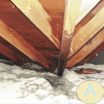 Insulation Damage from Roof Ice Dams